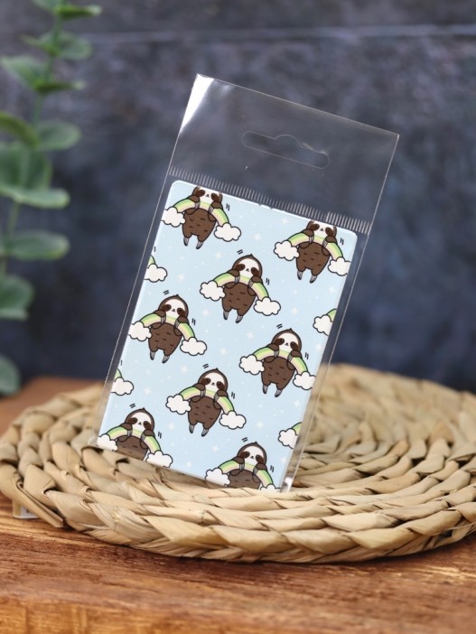 Держатель для карт Аниме «Many sloth» (6,5 х 9,5 см) 