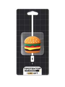 Защитная насадка для провода iLikeGift "Hamburger"