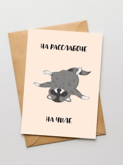 Набор открыток 5 шт. «На чиле», 10*15 см