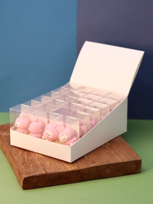 Точилка для карандашей &quot;Pink bunny&quot;, шоу-бокс 24 шт. 