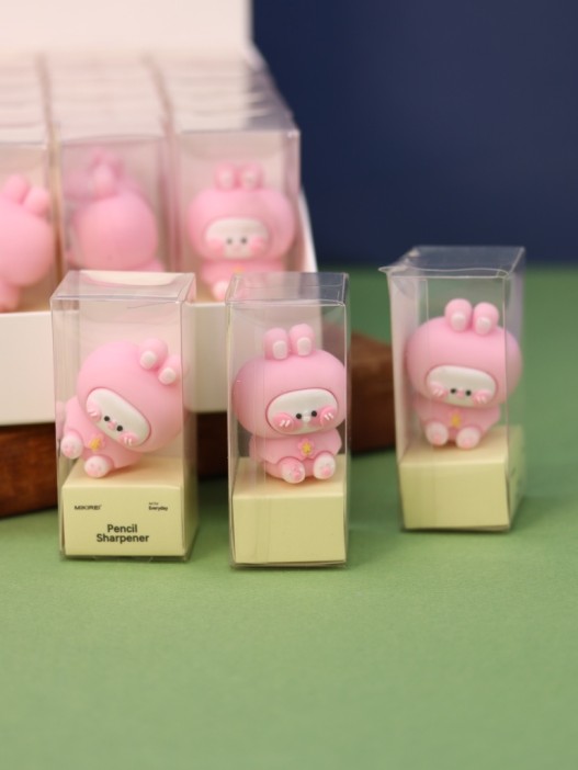 Точилка для карандашей &quot;Pink bunny&quot;, шоу-бокс 24 шт. 