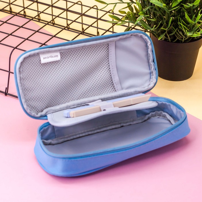 Пенал "Cute head bear", blue 