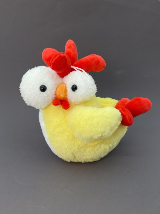 Мягкая игрушка &quot;Crazy chick&quot;, yellow, 22 см 