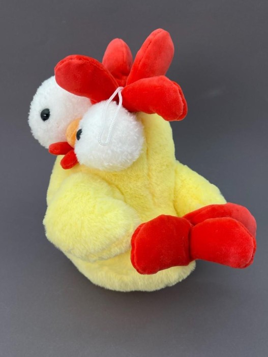 Мягкая игрушка &quot;Crazy chick&quot;, yellow, 22 см 