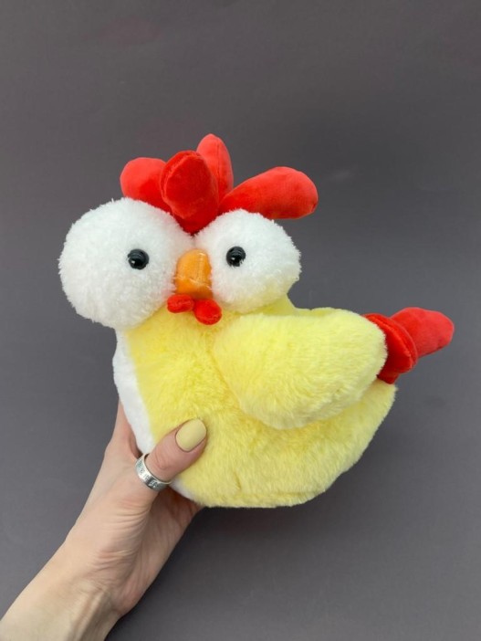 Мягкая игрушка &quot;Crazy chick&quot;, yellow, 22 см 