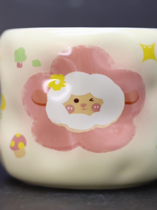 Кружка «Lucky sheep», pink (450 ml) 