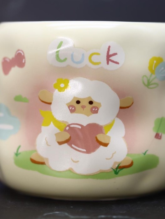 Кружка «Lucky sheep», pink (450 ml) 