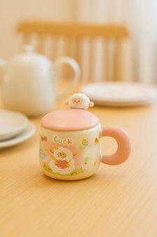 Кружка «Lucky sheep», pink (450 ml)