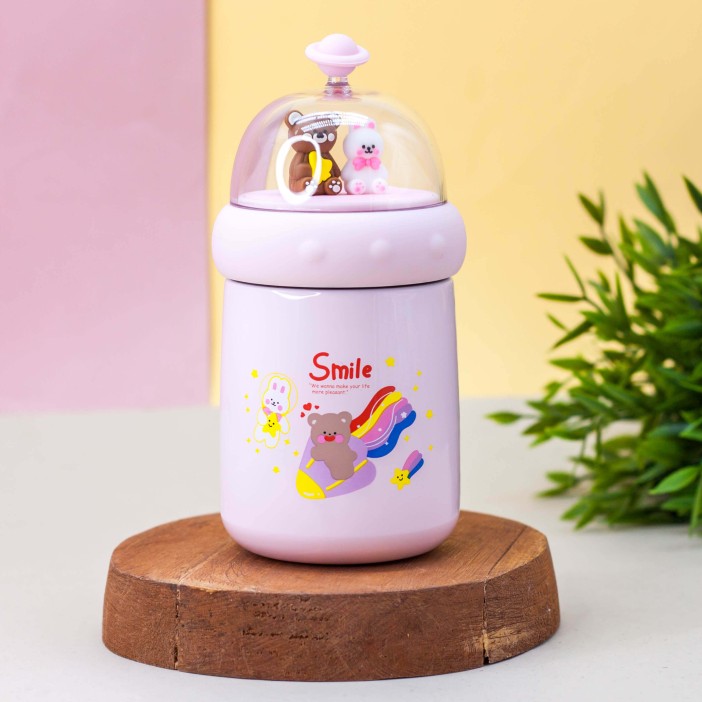 Термос "Space friends", pink (350 ml) 