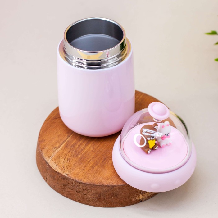 Термос "Space friends", pink (350 ml) 