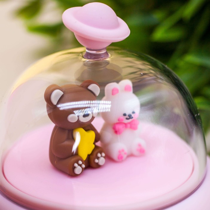 Термос "Space friends", pink (350 ml) 