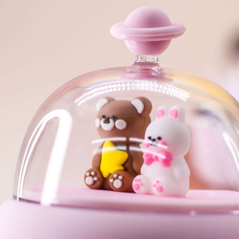 Термос "Space friends", pink (350 ml)