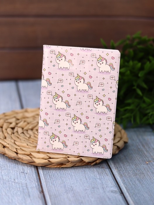 Обложка для паспорта Аниме «Many unicorn» 