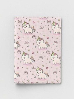 Обложка для паспорта Аниме «Many unicorn»