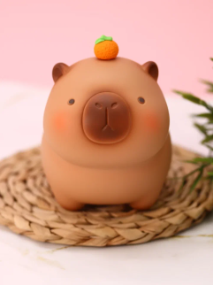 Копилка &quot;Capybara with yummy treats&quot;, 14 см