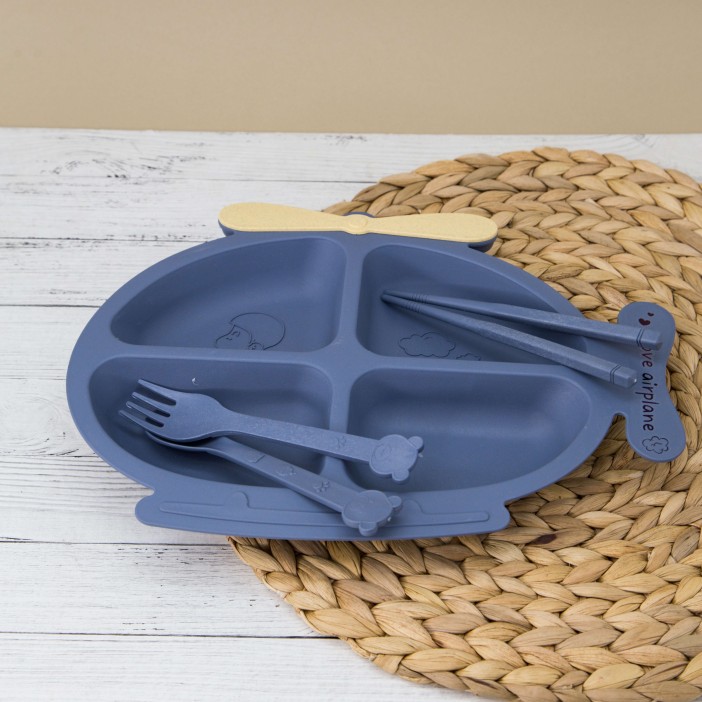 Тарелка &quot;Airplane&quot;, blue 