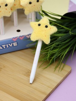 Бесконечный карандаш "Cute Plush Stars", yellow