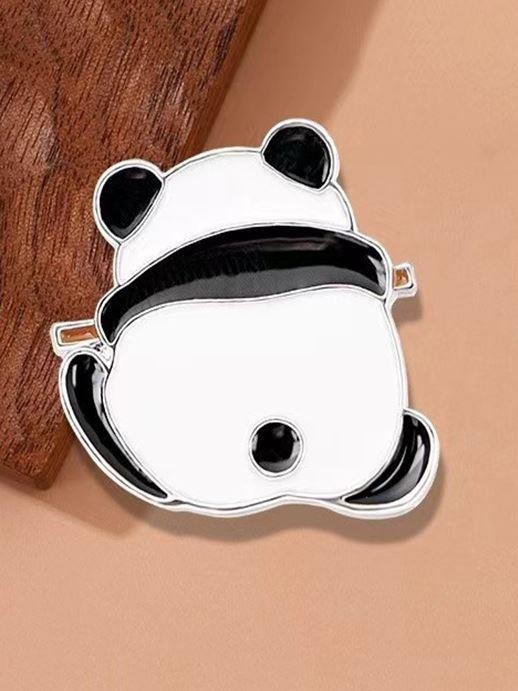 Значок металлический iLikeGift "Chubby panda" 