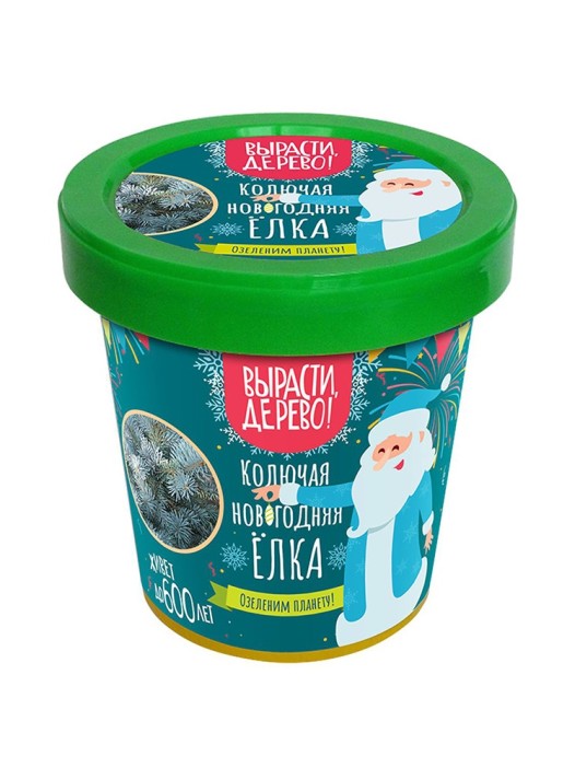 Набор д/выращивания растений &quot;Вырасти, Дерево!&quot;, &quot;Колючая новогодняя елка&quot; 