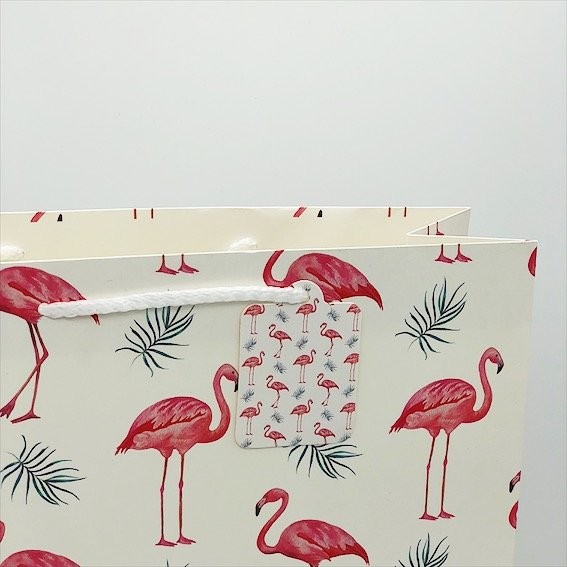 Пакет подарочный &quot;Little flamingo&quot;,L 