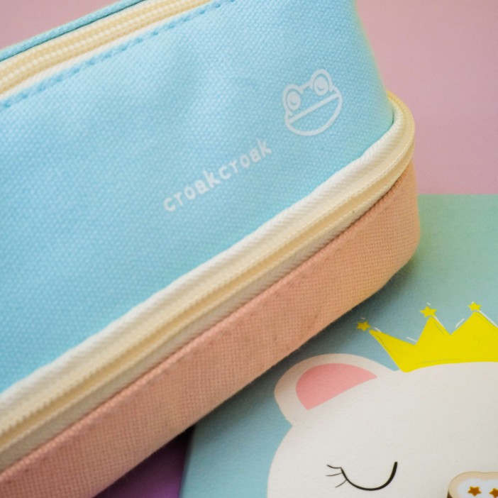 Пенал "Classic locks", light blue-pink 