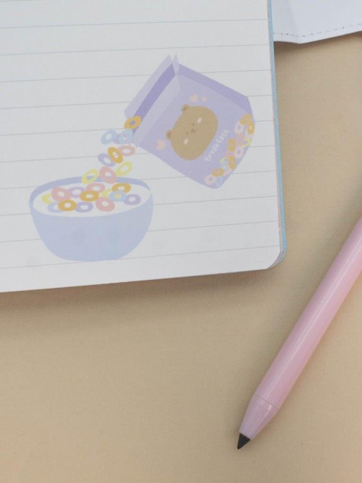 Блокнот (B6) &quot;Hi panda bamboo&quot;, blue (18.5*13) 