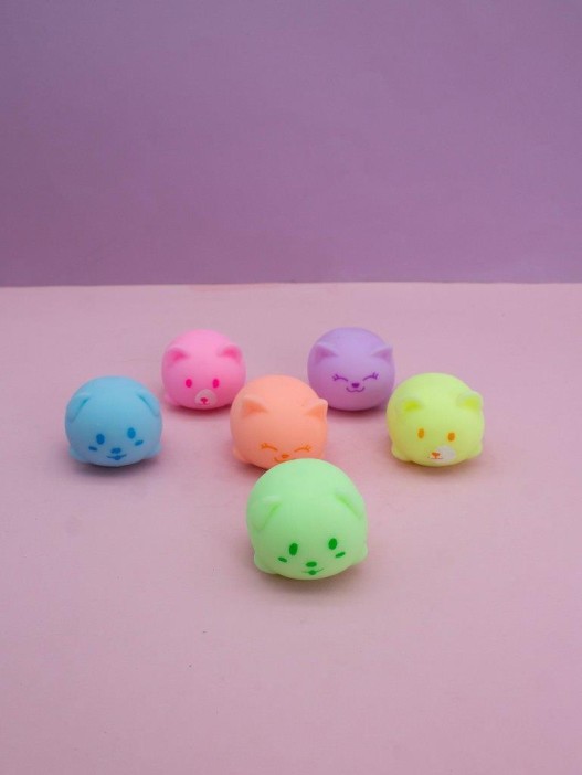 Мялка - антистресс «Mini squeeze pets», mix, шоубокс 24 шт. 