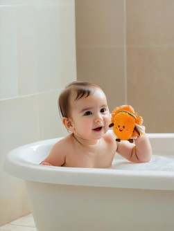 Мочалка - игрушка для душа "Funny carrot"