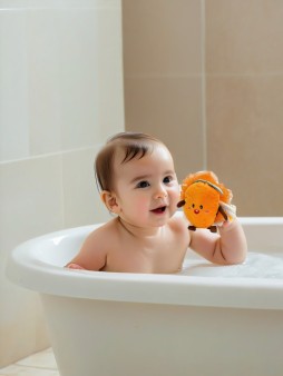 Мочалка - игрушка для душа "Funny carrot"