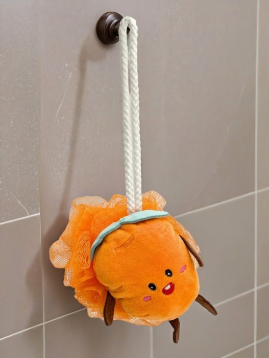 Мочалка - игрушка для душа "Funny carrot" 
