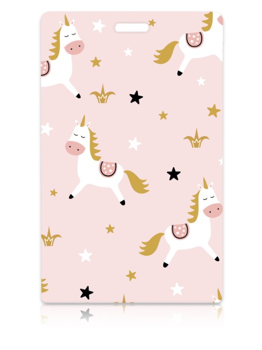 Держатель для карт "Unicorn Stars" (6,5 х 10,4 см) 