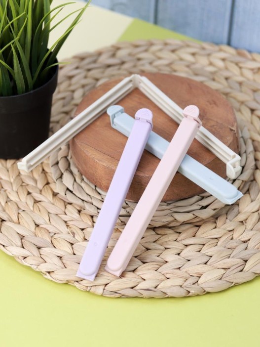 Зажим для пакетов &quot;Color&quot;, упаковка 4 шт. 