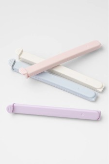 Зажим для пакетов "Color", упаковка 4 шт.