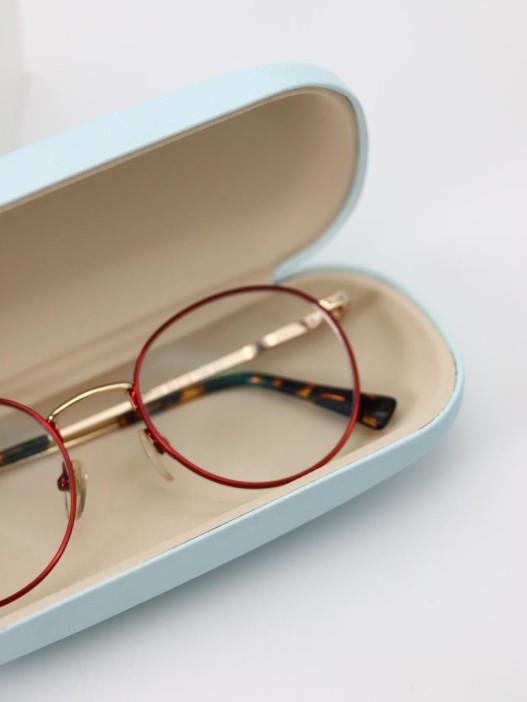 Чехол для очков &quot;Life is lovely&quot;, green 