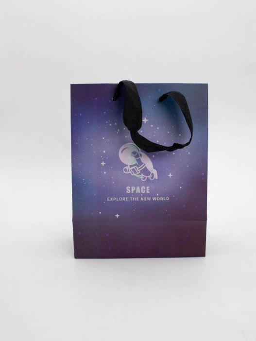 Пакет подарочный «Love&amp;Space», new world (18*23*11) 