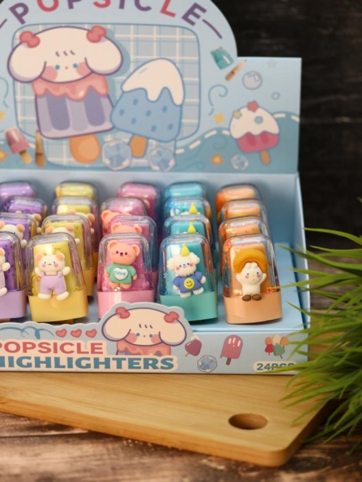 Маркер текстовыделитель &quot;Animals trousers&quot;, mix, шоу-бокс 24 шт. 