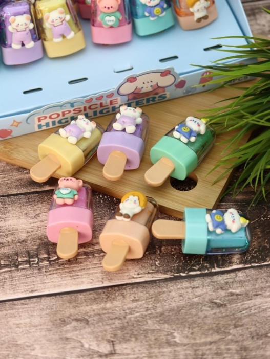 Маркер текстовыделитель &quot;Animals trousers&quot;, mix, шоу-бокс 24 шт. 