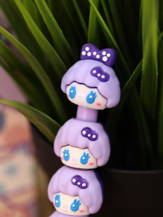 Ручка гелевая &quot;Little sister pig&quot;, purple 