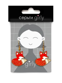 Серьги GIRLY &quot;Fox&quot;