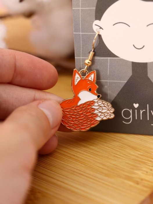Серьги GIRLY "Fox" 