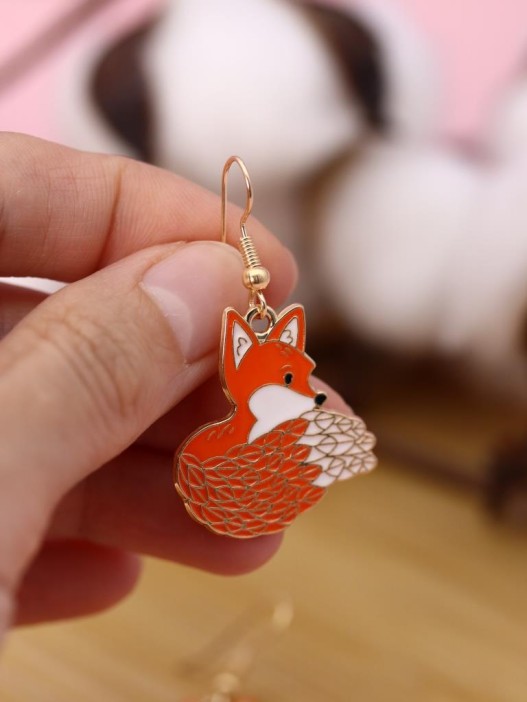 Серьги GIRLY "Fox" 