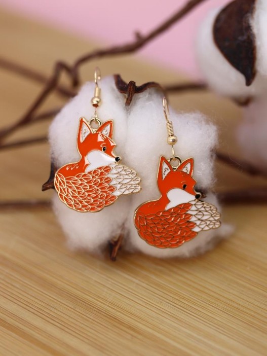 Серьги GIRLY "Fox" 