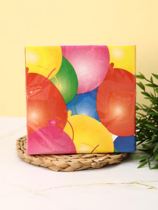 Салфетки бумажные &quot;Шары&quot; (33*33 см) 