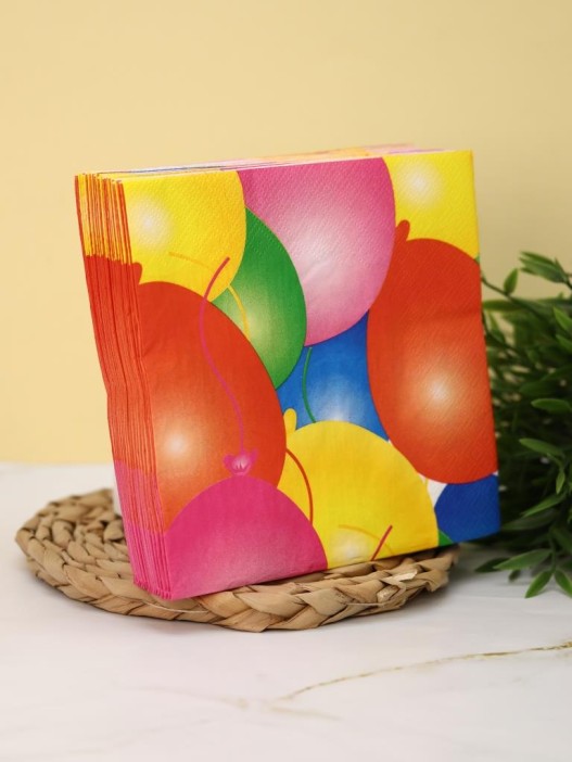 Салфетки бумажные &quot;Шары&quot; (33*33 см) 