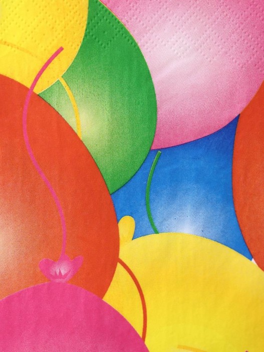 Салфетки бумажные &quot;Шары&quot; (33*33 см) 