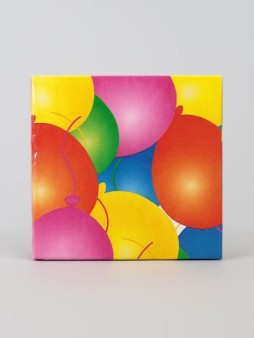 Салфетки бумажные "Шары" (33*33 см)