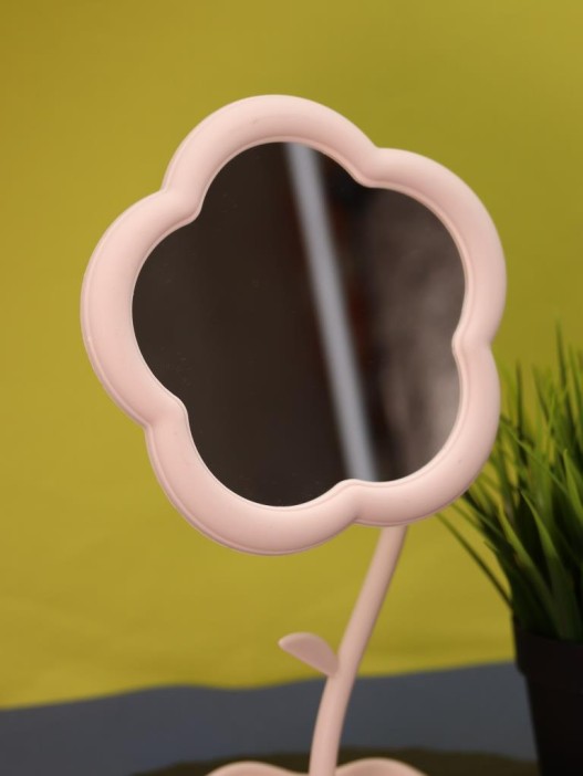 Зеркало настольное GIRLY &quot;Round flower&quot;, pink 