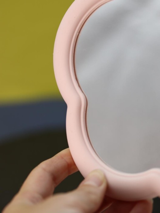 Зеркало настольное GIRLY &quot;Round flower&quot;, pink 