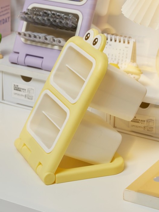 Органайзер настольный «Interesting eyes», yellow (20,5*14,2*17 см) 