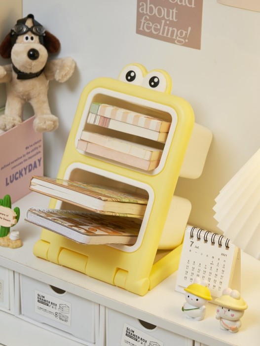 Органайзер настольный «Interesting eyes», yellow (20,5*14,2*17 см) 